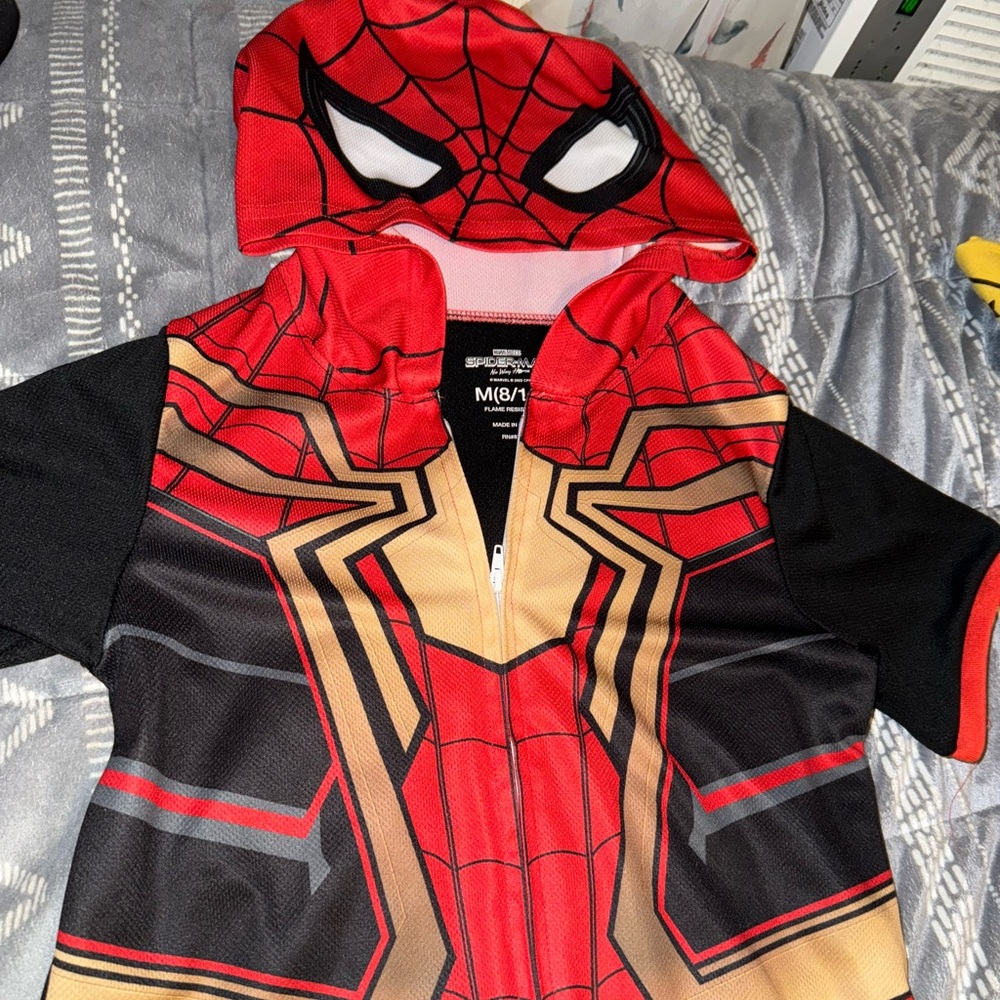 Marvel Spider-Man No Way Home Onesie PJ, size 8/10